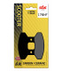 Pastilla de freno SBS P178-HF