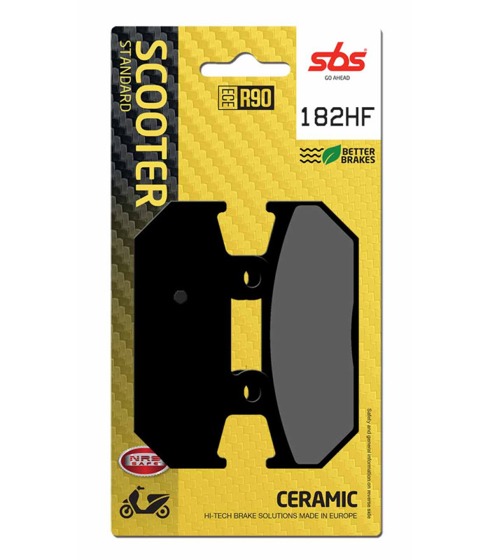 Pastilla de freno SBS P182-HF