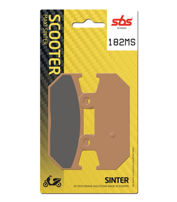 Pastilla de freno SBS P182-MS