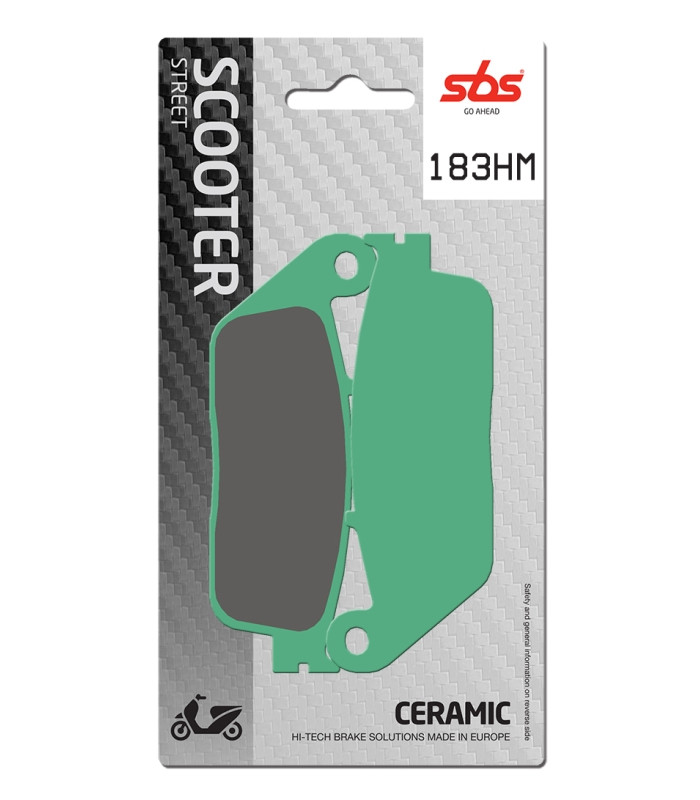 Pastilla de freno SBS P183-HM