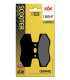Pastilla de freno SBS P186-HF