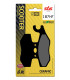 Pastilla de freno SBS P187-HF