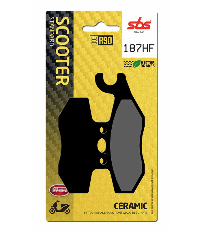 Pastilla de freno SBS P187-HF