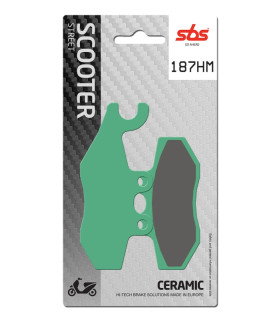 Pastilla de freno SBS P187-HM