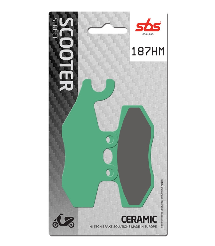 Pastilla de freno SBS P187-HM
