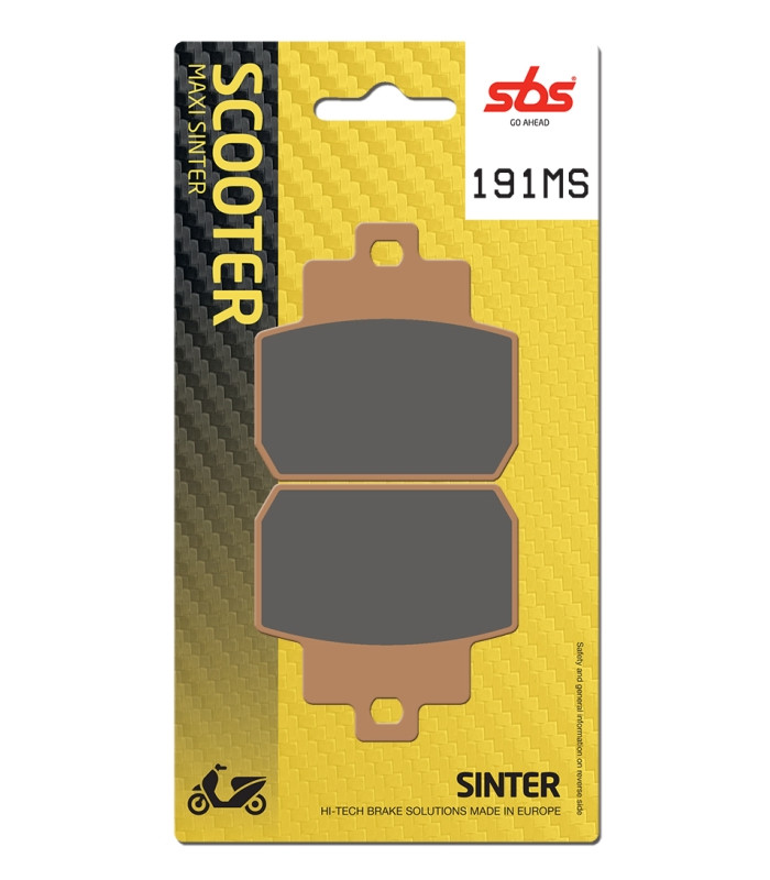 Pastilla de freno SBS P191-MS