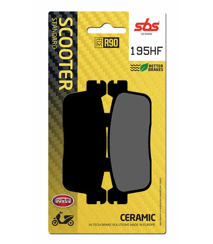 Pastilla de freno SBS P195-HF