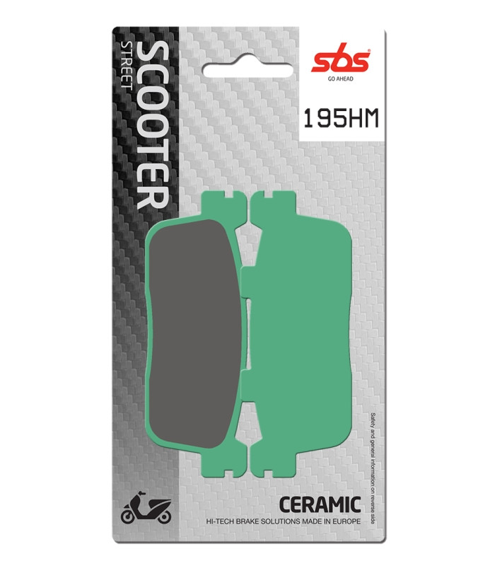 Pastilla de freno SBS P195-HM