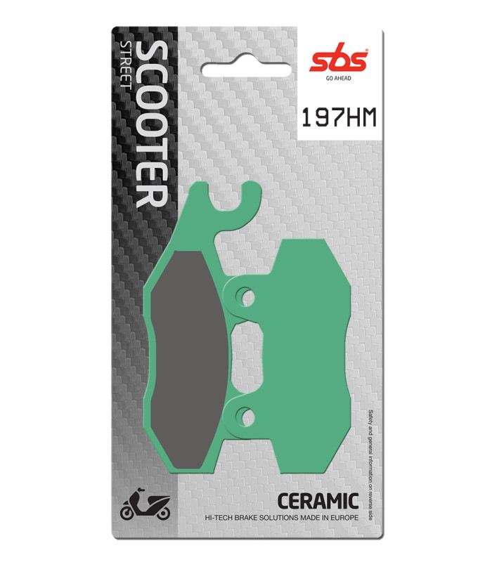 Pastilla de freno SBS P197-HM