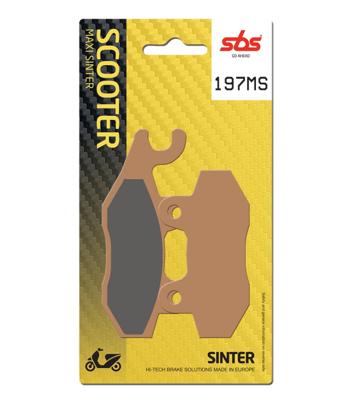 Pastilla de freno SBS P197-MS