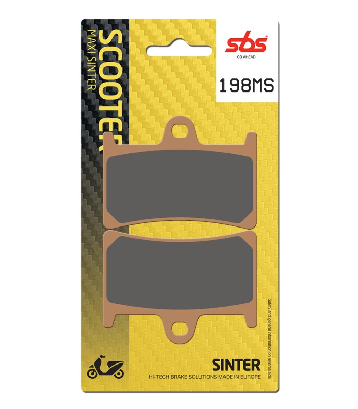 Pastilla de freno SBS P198-MS
