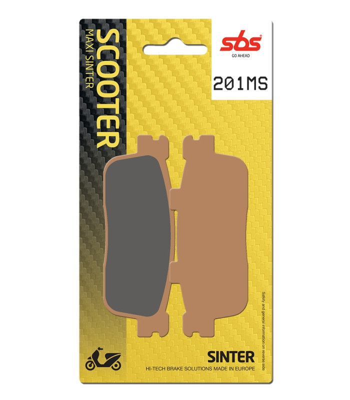 Pastilla de freno SBS P201-MS