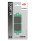 Pastilla de freno SBS P202-HM
