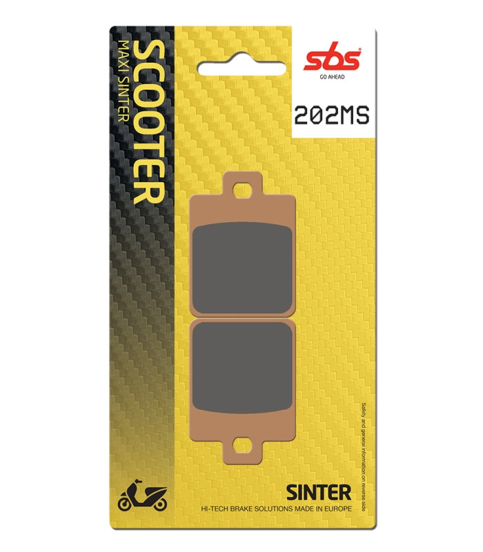 Pastilla de freno SBS P202-MS