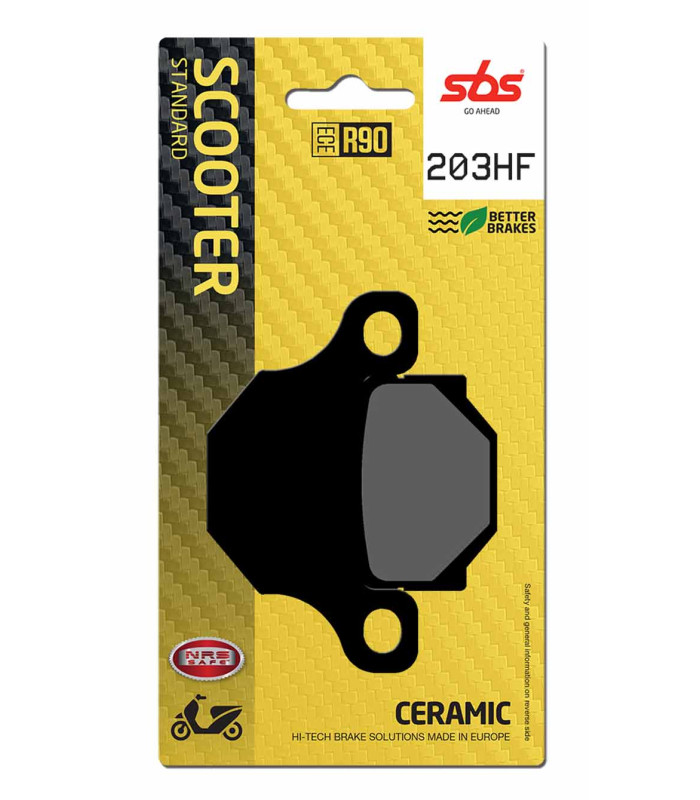 Pastilla de freno SBS P203-HF