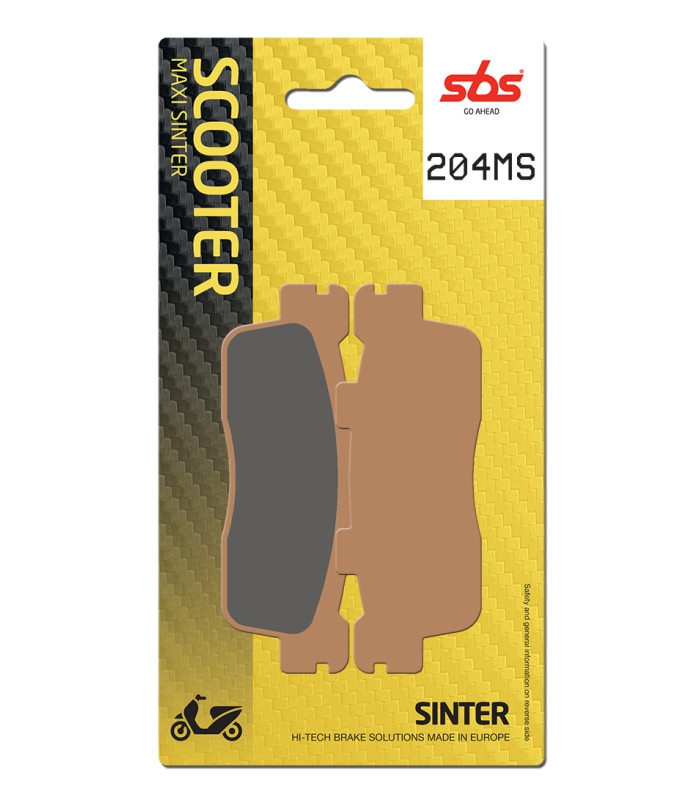 Pastilla de freno SBS P204-MS