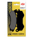 Pastilla de freno SBS P205-CT