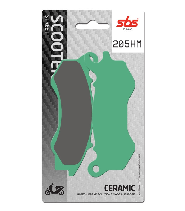 Pastilla de freno SBS P205-HM