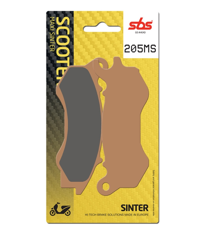 Pastilla de freno SBS P205-MS