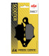 Pastilla de freno SBS P206-CT