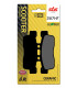 Pastilla de freno SBS P207-HF