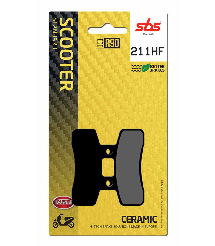 Pastilla de freno SBS P211-HF
