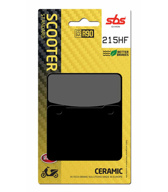 Pastilla de freno SBS P215-HF