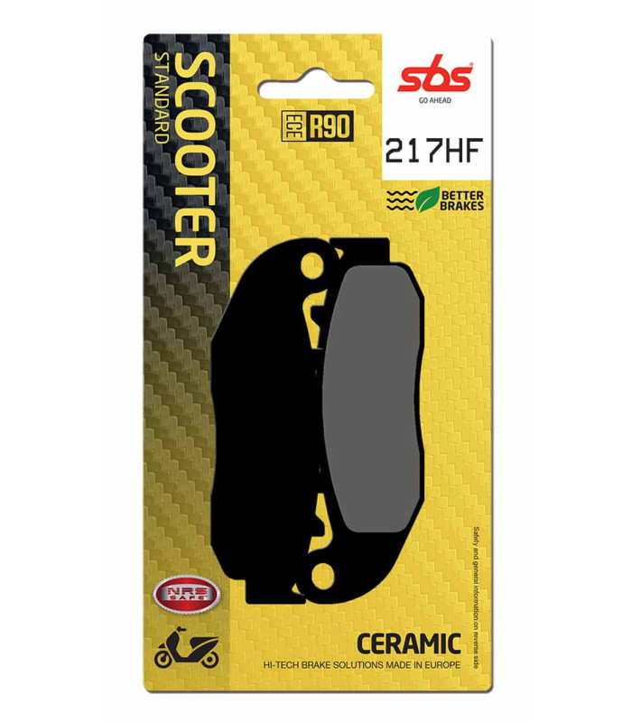 Pastilla de freno SBS P217-HF