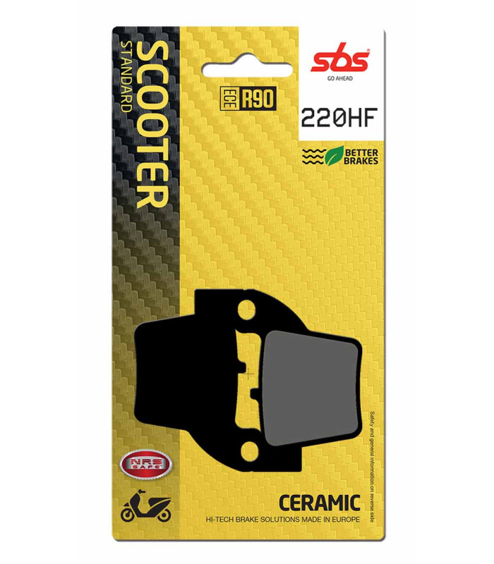 Pastilla de freno SBS P220-HF