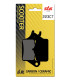 Pastilla de freno SBS P223-CT