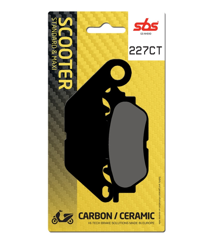 Pastilla de freno SBS P227-CT
