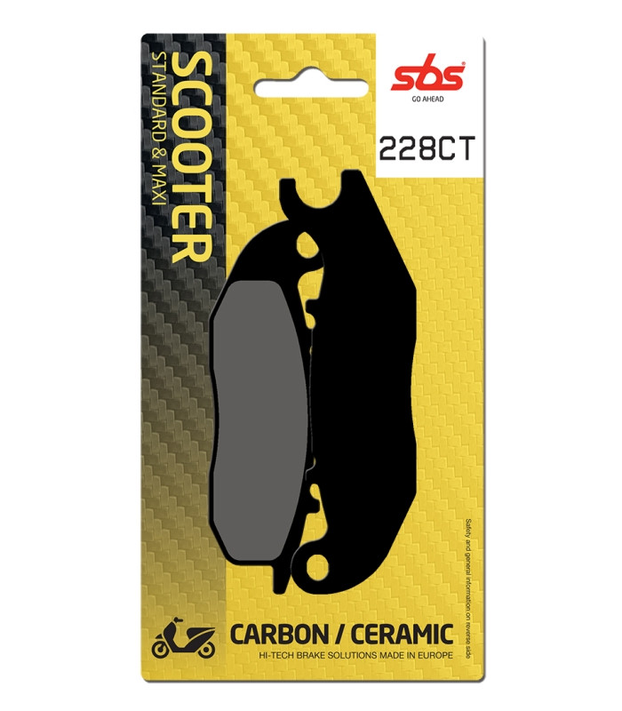 Pastilla de freno SBS P228-CT