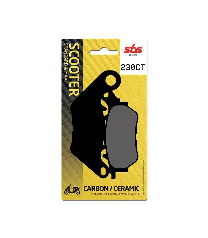 Pastilla de freno SBS P230-CT
