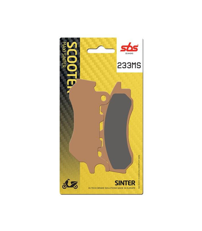 Pastilla de freno SBS P233-MS