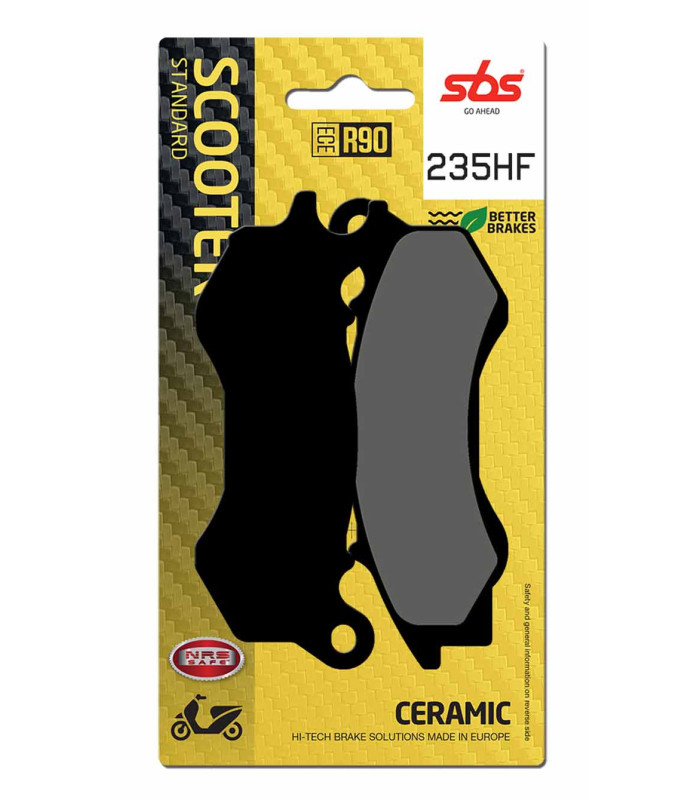 Pastilla de freno SBS P235-HF