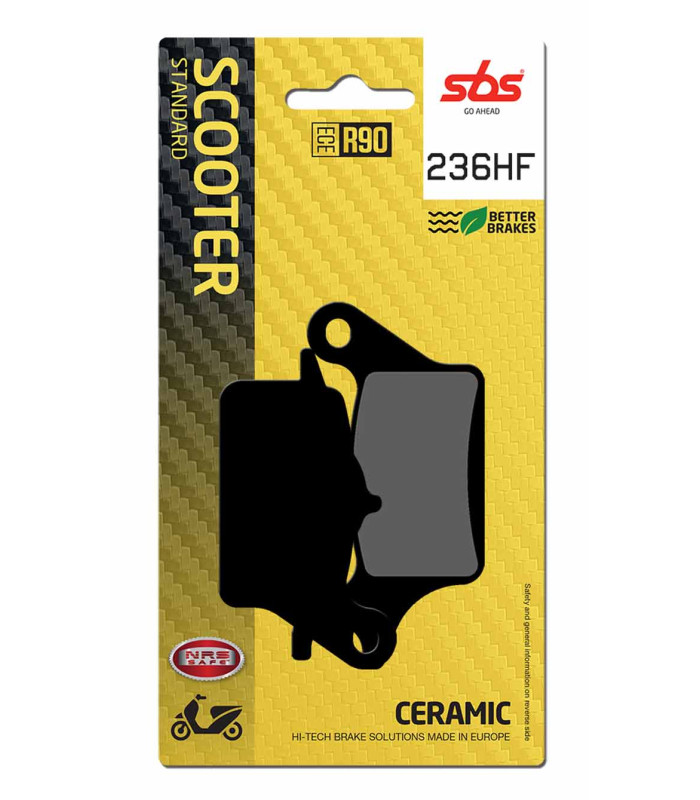 Pastilla de freno SBS P236-HF
