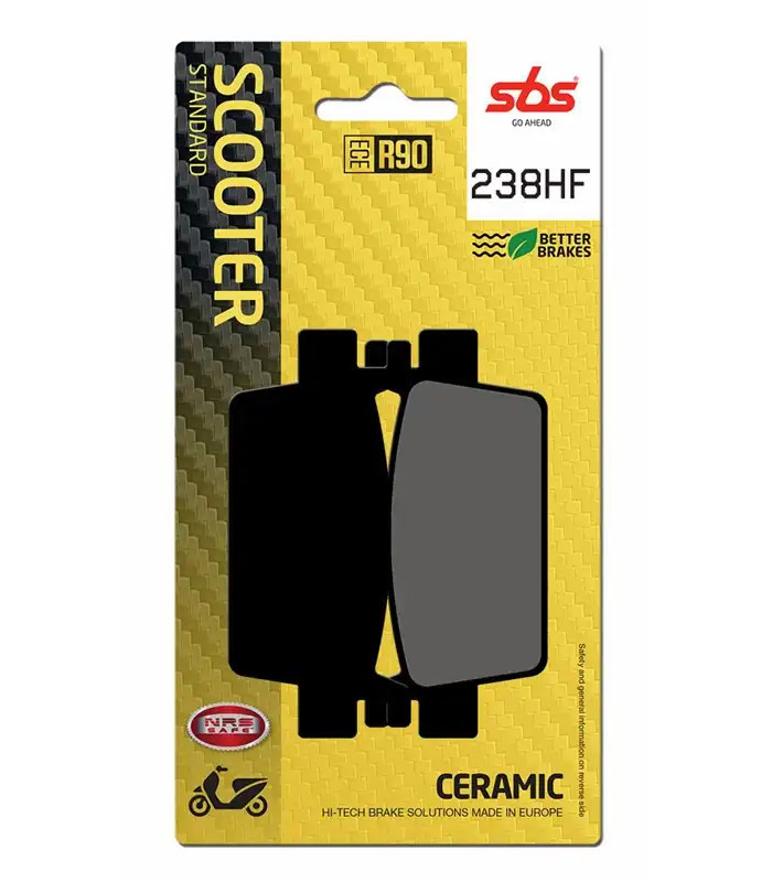 Pastilla de freno SBS P238-HF