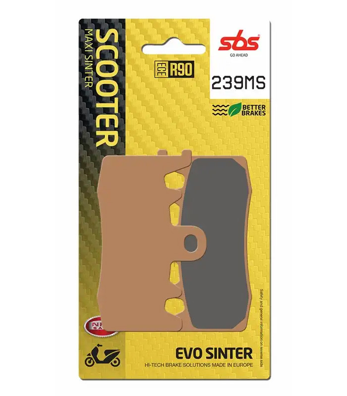 Pastilla de freno SBS P239-MS