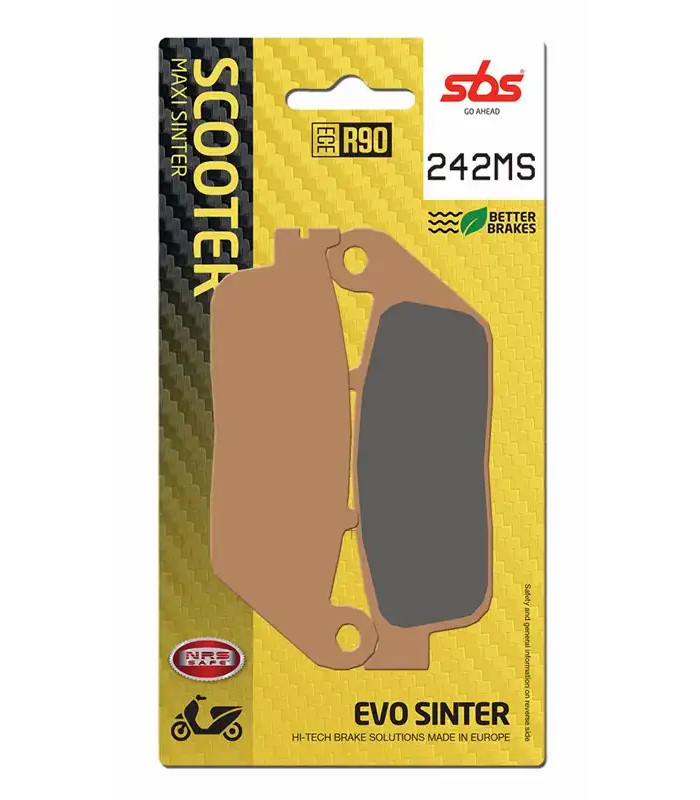 Pastilla de freno SBS P242-MS