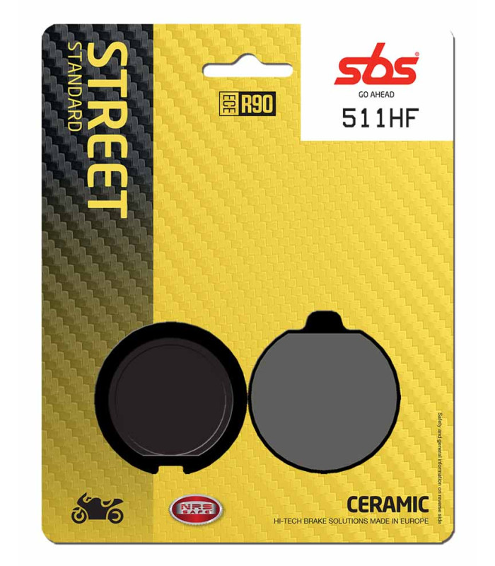 Pastilla de freno SBS P511-HF