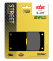 Pastilla de freno SBS P512-HF