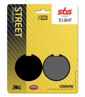 Pastilla de freno SBS P518-HF