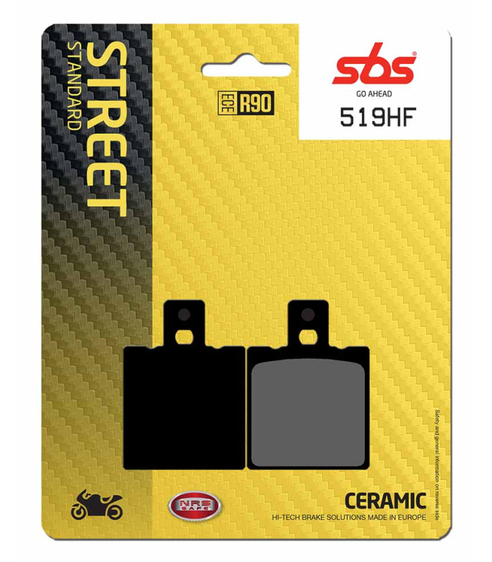 Pastilla de freno SBS P519-HF