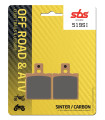 Pastilla de freno SBS P519-SI