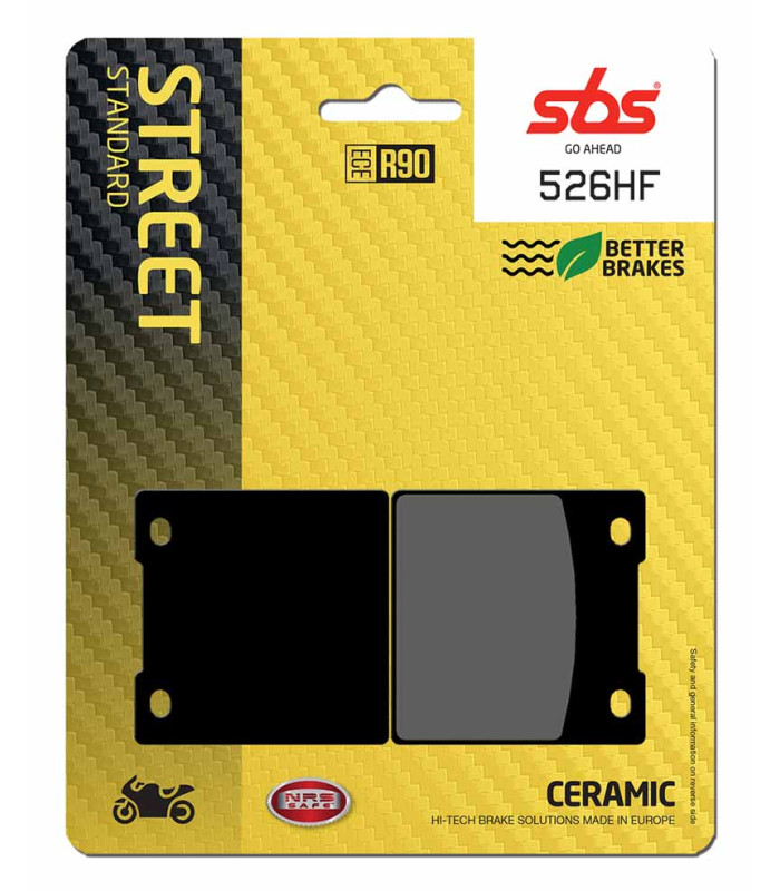 Pastilla de freno SBS P526-HF