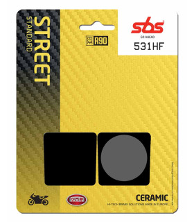 Pastilla de freno SBS P531-HF