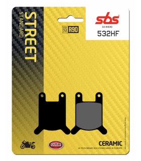 Pastilla de freno SBS P532-HF