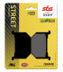 Pastilla de freno SBS P533-HF