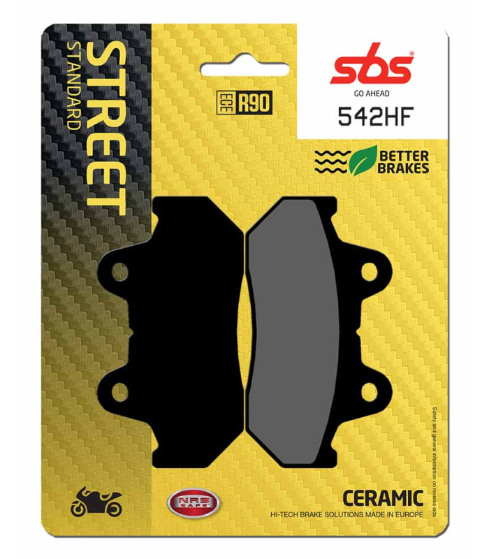 Pastilla de freno SBS P542-HF
