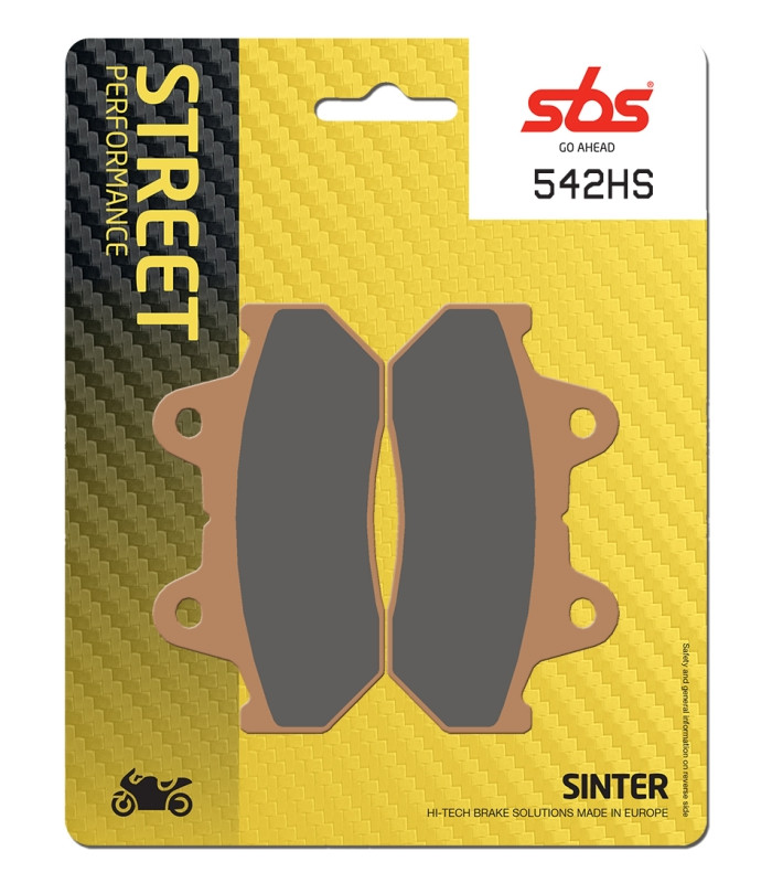 Pastilla de freno SBS P542-HS
